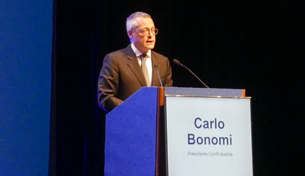 Carlo Bonomi, presidente nazionale di Confindustria. Foto di Carlo Leone