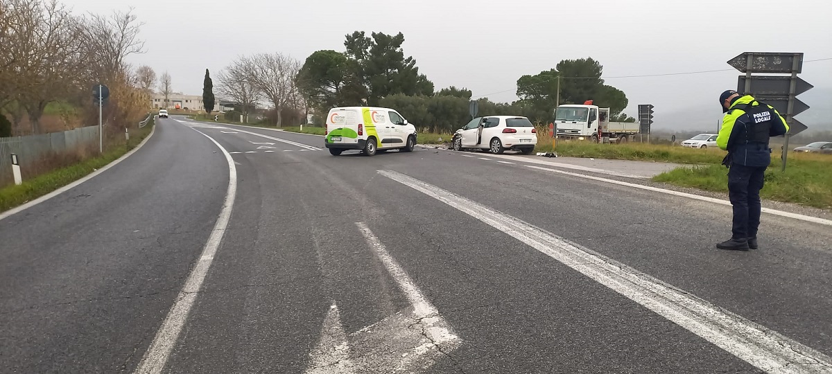 L'incidente allo svincolo per gli Svarchi