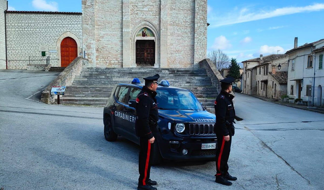 I carabinieri della Stazione di Sassoferrato