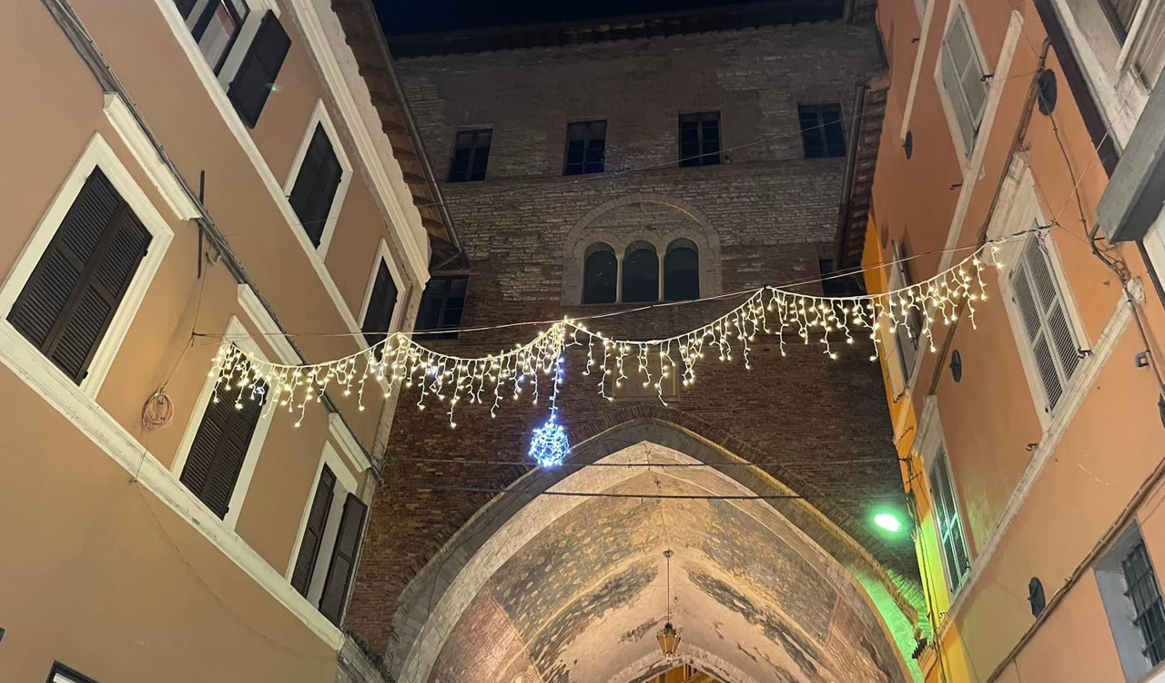 Luminarie di Natale 2022 a Fabriano