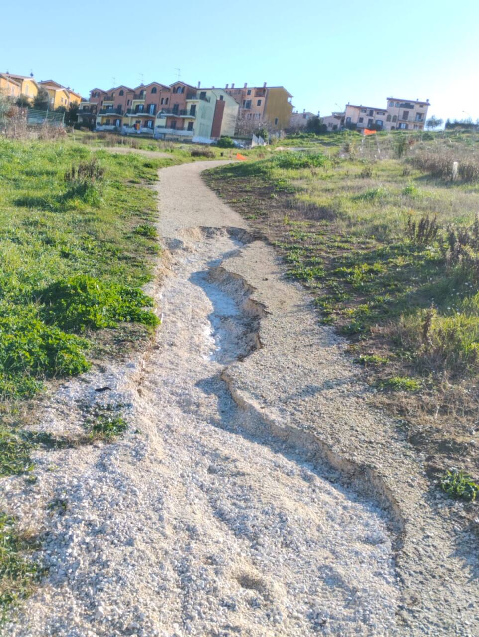 Le buche a Osimo Stazione