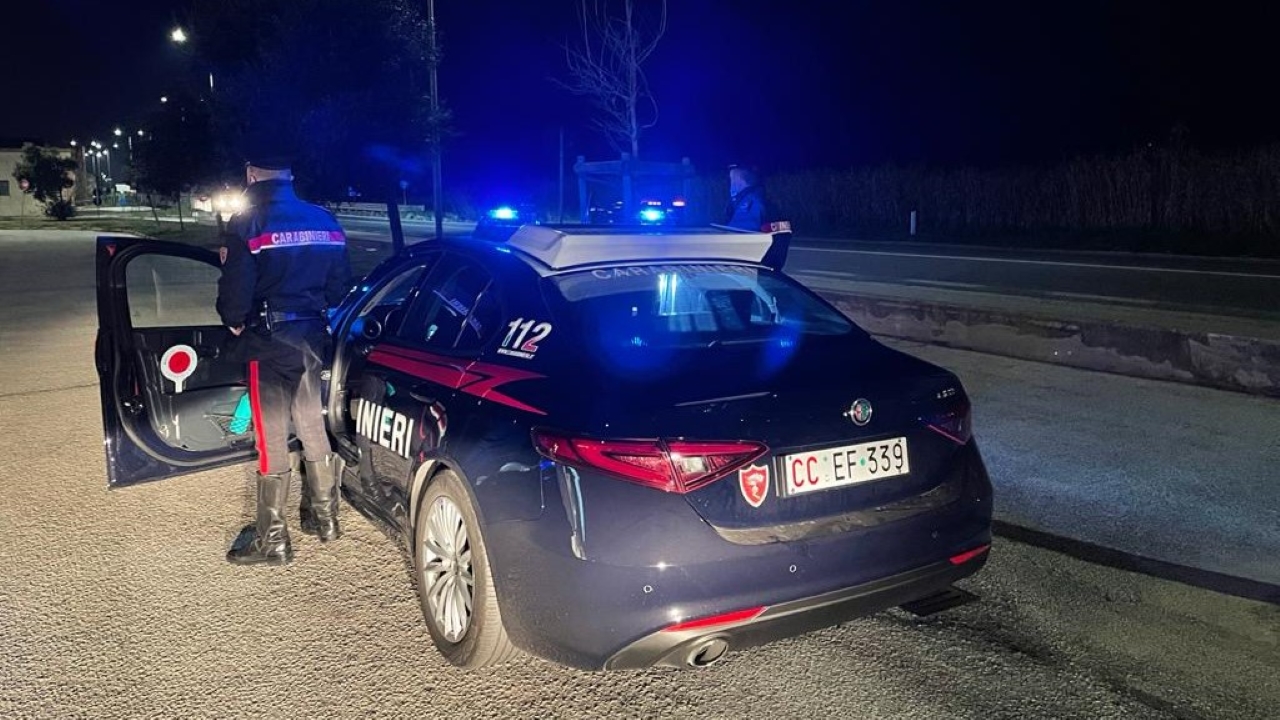 I controlli dei carabinieri a Senigallia