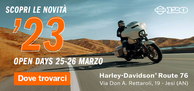 Harley Davidson moto Jesi