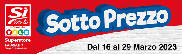 sottoprezzo Sì Con Te Fabriano