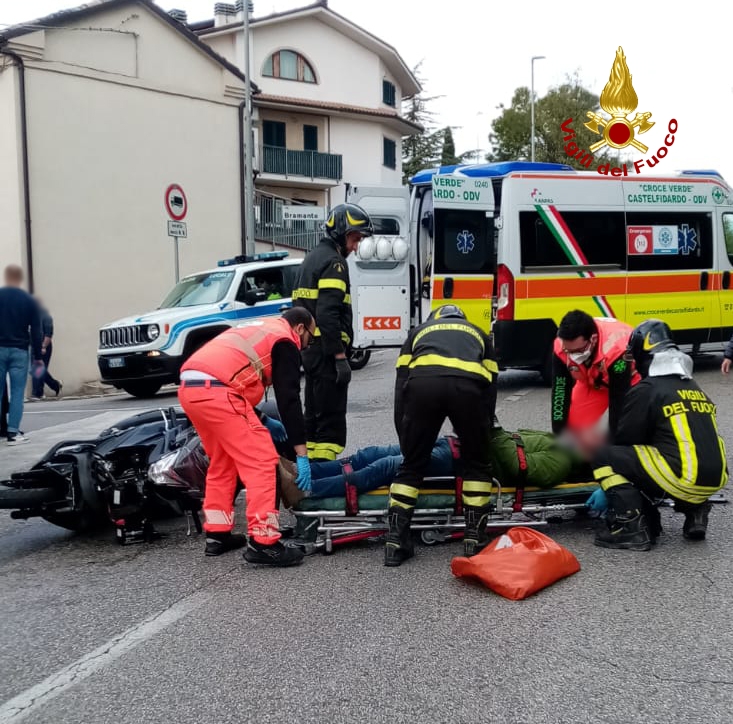 L'incidente a Castelfidardo