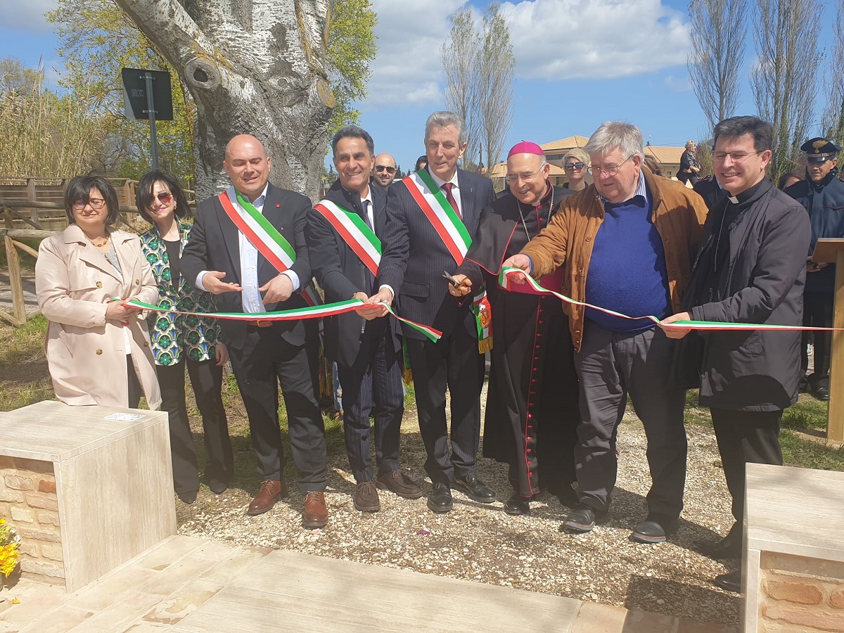 L'inaugurazione del Cammino delle famiglie