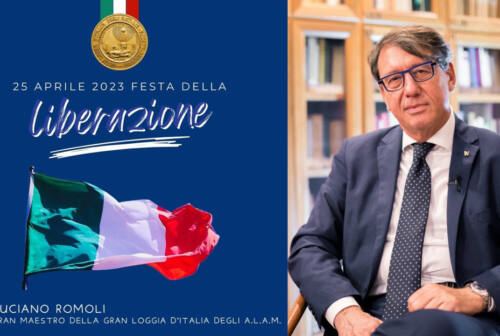 25 aprile, Romoli: «Festa della democrazia e della libertà per un Paese che si mostri finalmente unito»