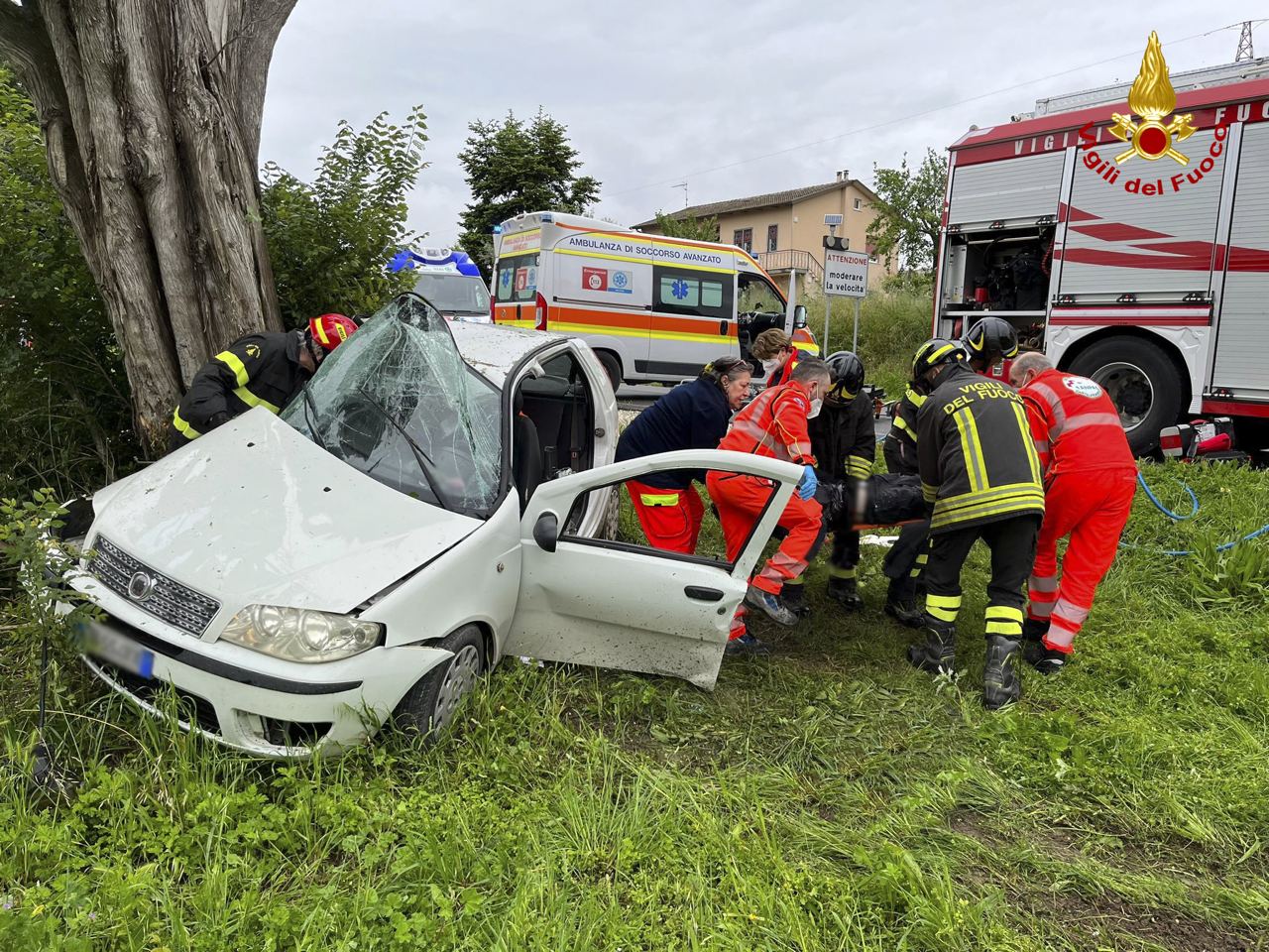 L'incidente a Castelfidardo