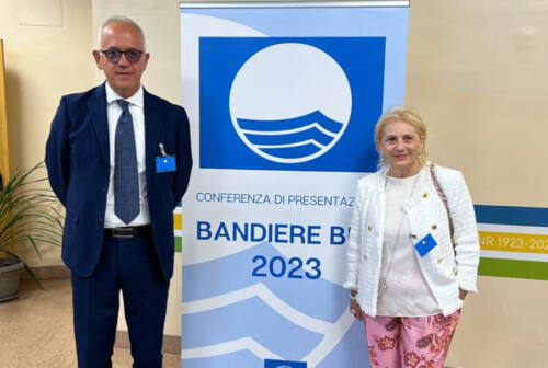 Civitanova conquista la sua ventesima Bandiera Blu, il sindaco: «Continueremo a lavorare per rendere la nostra città sempre più bella»
