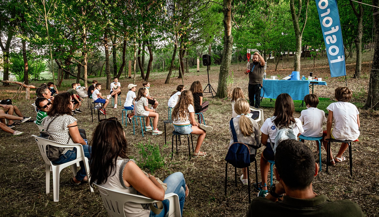 Gli appuntamenti di Fosforo all'interno di Boscomio, a Senigallia (ed. 2020)