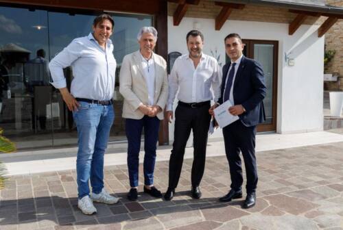 Ad Appignano l’incontro tra il presidente di Provincia Parcaroli e il ministro alle Infrastrutture Salvini