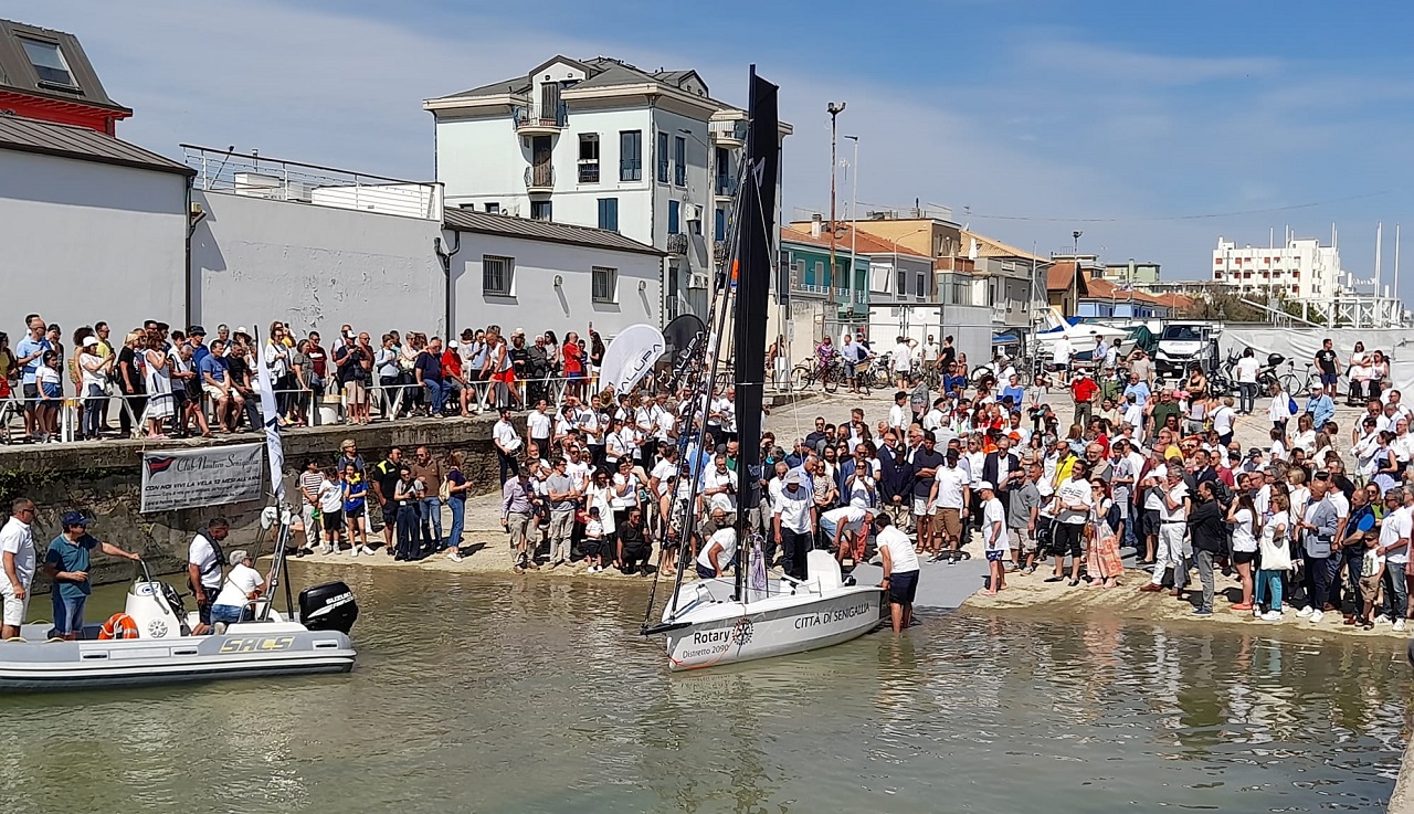 Senigallia: varata Malupa 5.0, la barca a vela per tutti