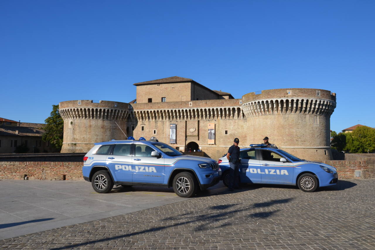 La polizia di Senigallia