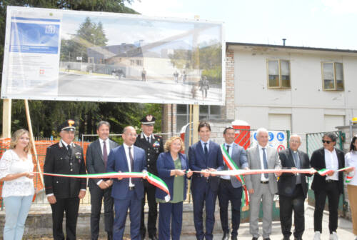Pieve Torina, inaugurato il cantiere per la costruzione della nuova caserma dei carabinieri