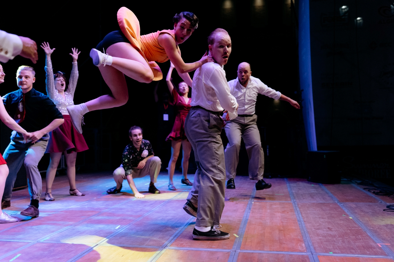 Balli scatenati al Summer Jamboree di Senigallia. Foto di Matteo Crescentini, 2022