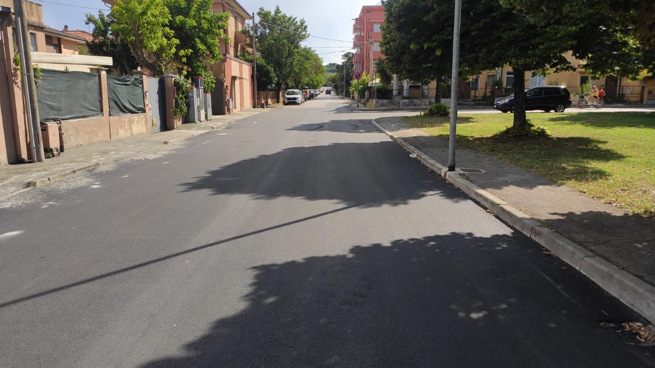 Via Perugino a Senigallia