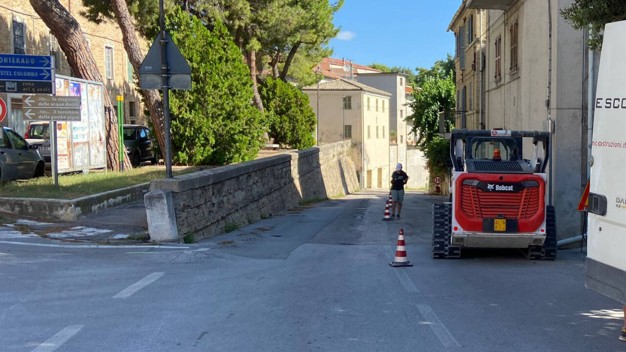 Partiti altri lavori pubblici a Trecastelli, per riqualificare via Trieste