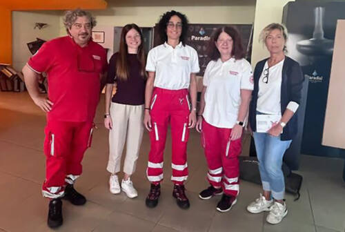 Jesi: “Giornata mondiale per il cuore”, la Croce Rossa ospite alla Torneria Paradisi per un “Mass Training manovre salvavita”  
