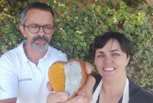 Fermo, la storia di Eros e Kateryna: «Il nostro cuore di formaggio batte per l’Ucraina»