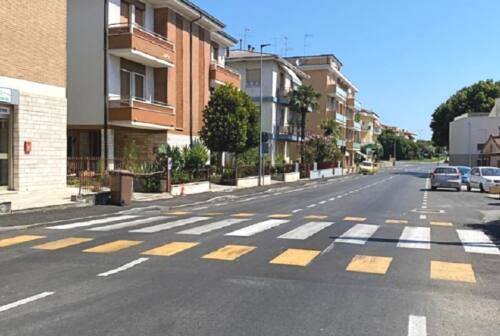 Sicurezza stradale, concluso l’intervento a Borgo Ribeca di Senigallia