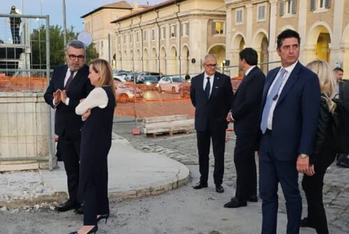 Visita della premier Giorgia Meloni a Senigallia