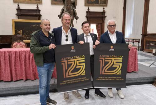 L’Ascoli Calcio celebra 125 anni: tutto pronto per la mega festa al teatro Ventidio Basso
