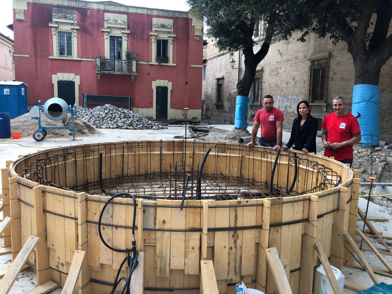 Piazza Marcolini: Brunori fa il punto sui lavori