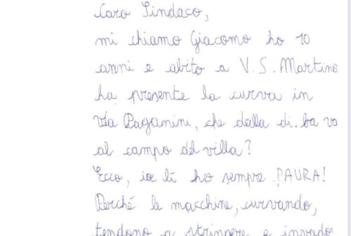 Pesaro, un bambino scrive al sindaco per la sicurezza di una ciclabile: richiesta esaudita