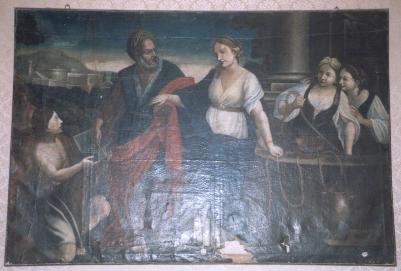 “Rebecca al pozzo”, uno dei dipinti trafugati nel 2004 dal liceo classico Perticari di Senigallia
