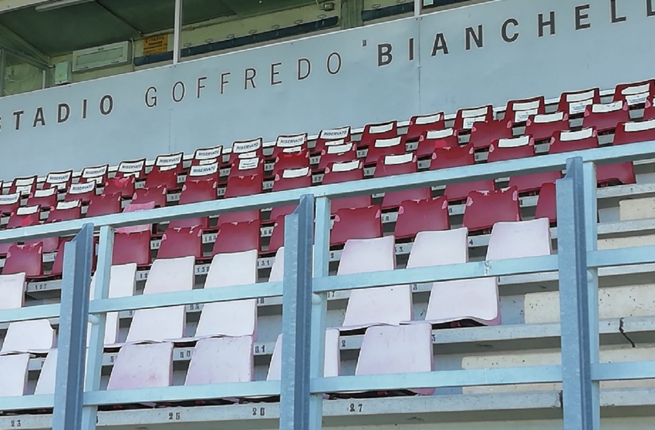 Lo stadio Goffredo Bianchelli a Senigallia