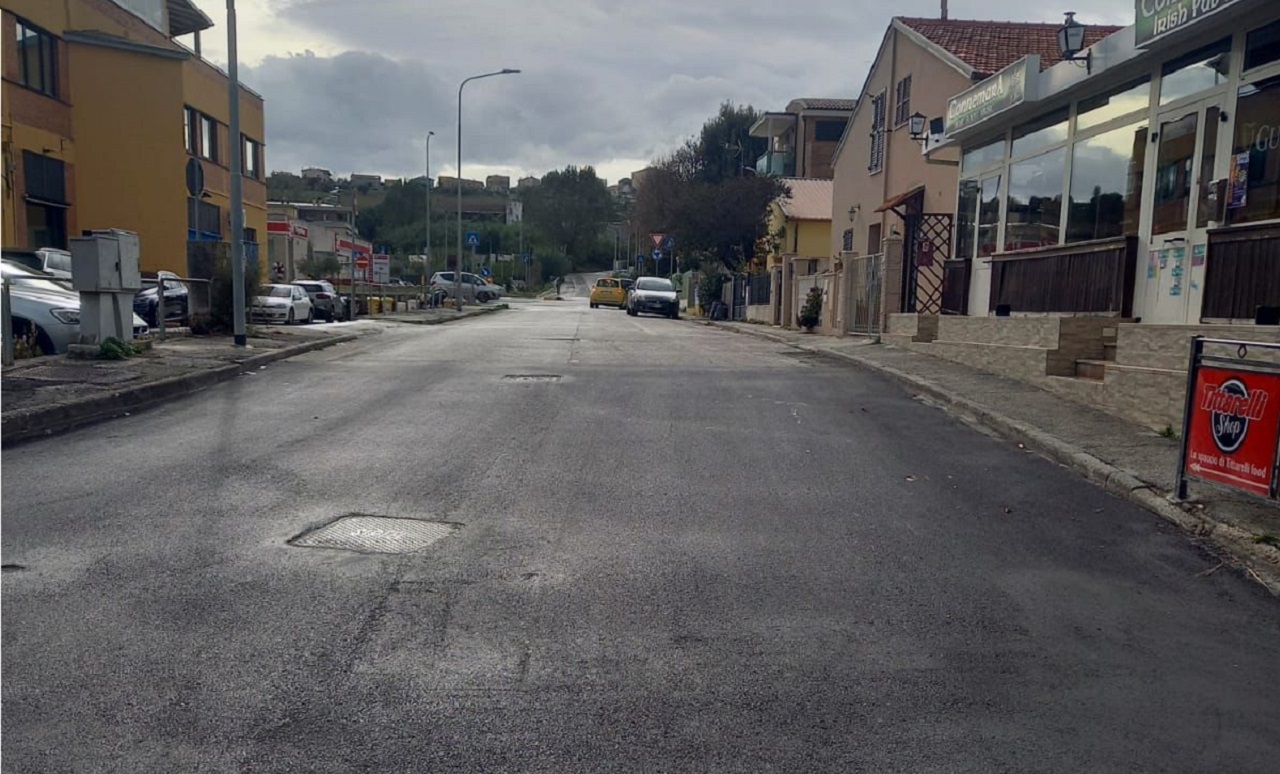 Lavori pubblici: asfaltate alcune strade a Marzocca di Senigallia