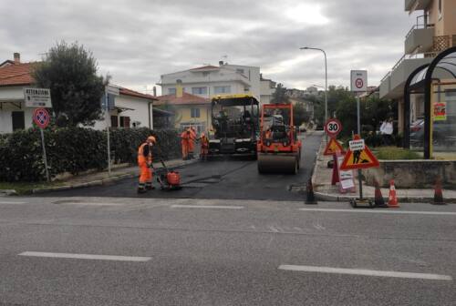 Senigallia, altre strade riasfaltate: è il “turno” di Marzocca