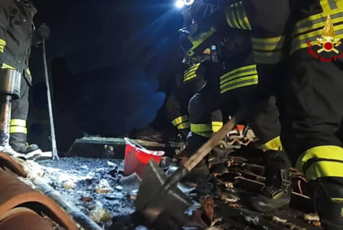 Belvedere Ostrense, incendio in un agriturismo: intervengono i vigili del fuoco
