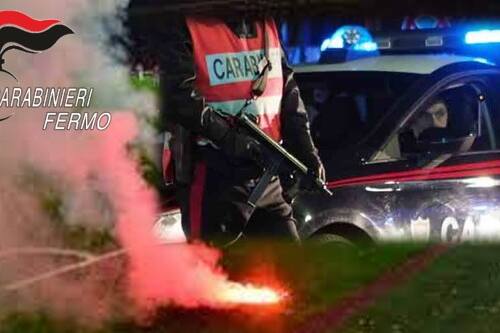 Porto San Giorgio, deferito un giovane che lanciò fumogeni durante la partita contro la Palmense