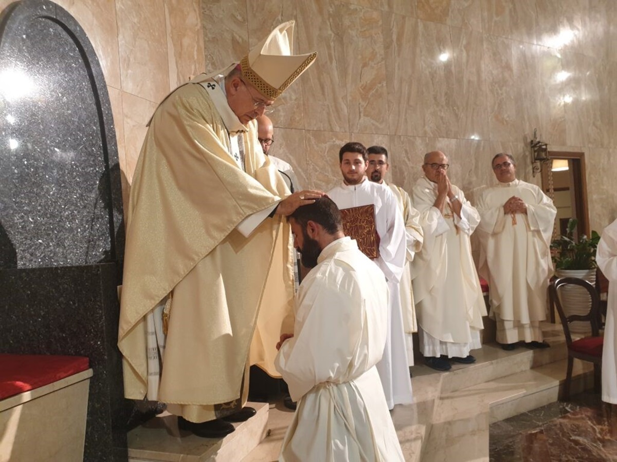 Monsignor Spina con don Burchiani