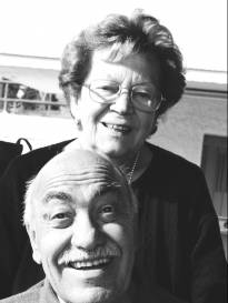 Maria Teresa Baldoni con il marito Luciano Chiostergi