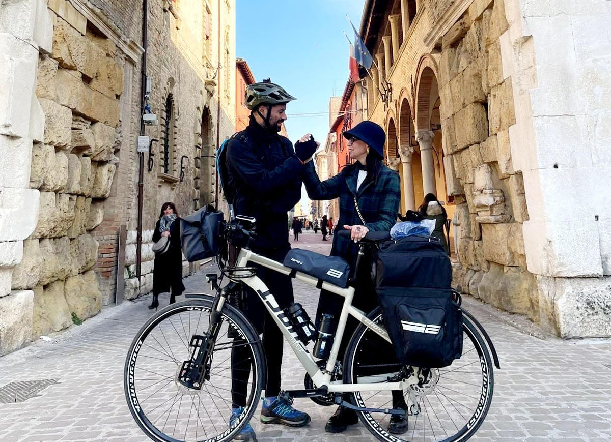 Al via Dani Walks Europe / Bike Edition