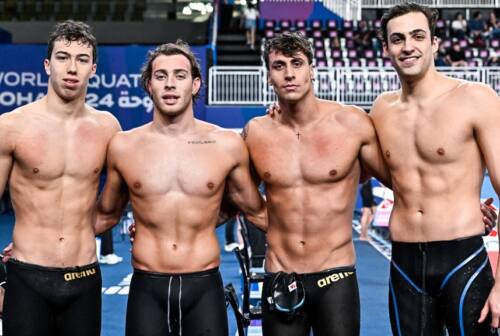 Nuoto, Mondiali di Doha, i marchigiani Ragaini e Di Cola spingono la staffetta alle Olimpiadi