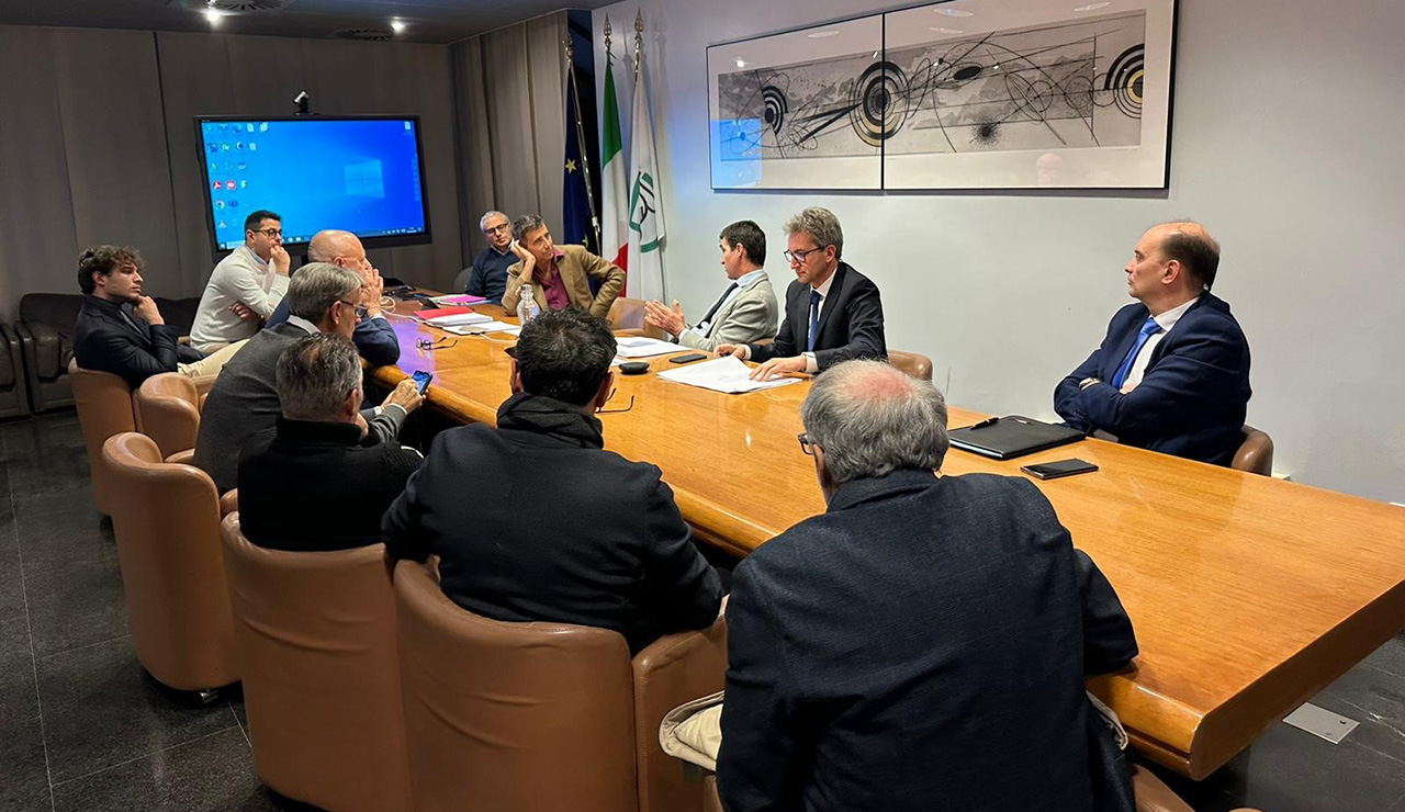 L'incontro in Regione Marche per la ricostruzione di ponte Garibaldi a Senigallia dopo l'alluvione 2022