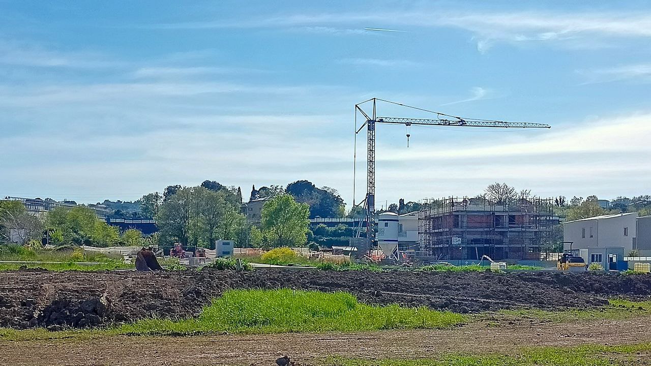 Nuove abitazioni in costruzione a Senigallia