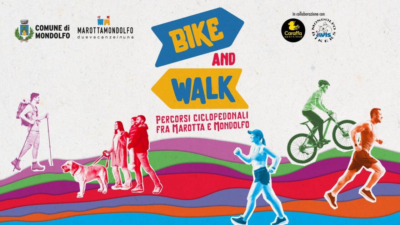 Nasce “bike and walk”, rete di percorsi ciclopedonali fra Marotta e Mondolfo