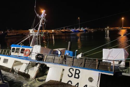 Peschereccio affondato a San Benedetto, al via attività di monitoraggio ambientale