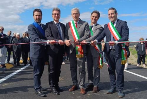 Zona industriale Squartabue: inaugurata la bretella a servizio di Recanati, Loreto e Castelfidardo