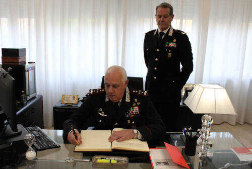 Ancona, il Comandante Generale dell’Arma dei Carabinieri in visita alla Legione “Marche”