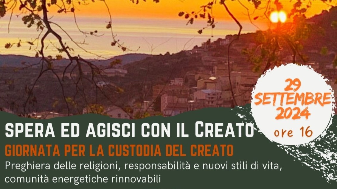 La locandina della giornata del creato 2024 promossa dalla diocesi di Senigallia