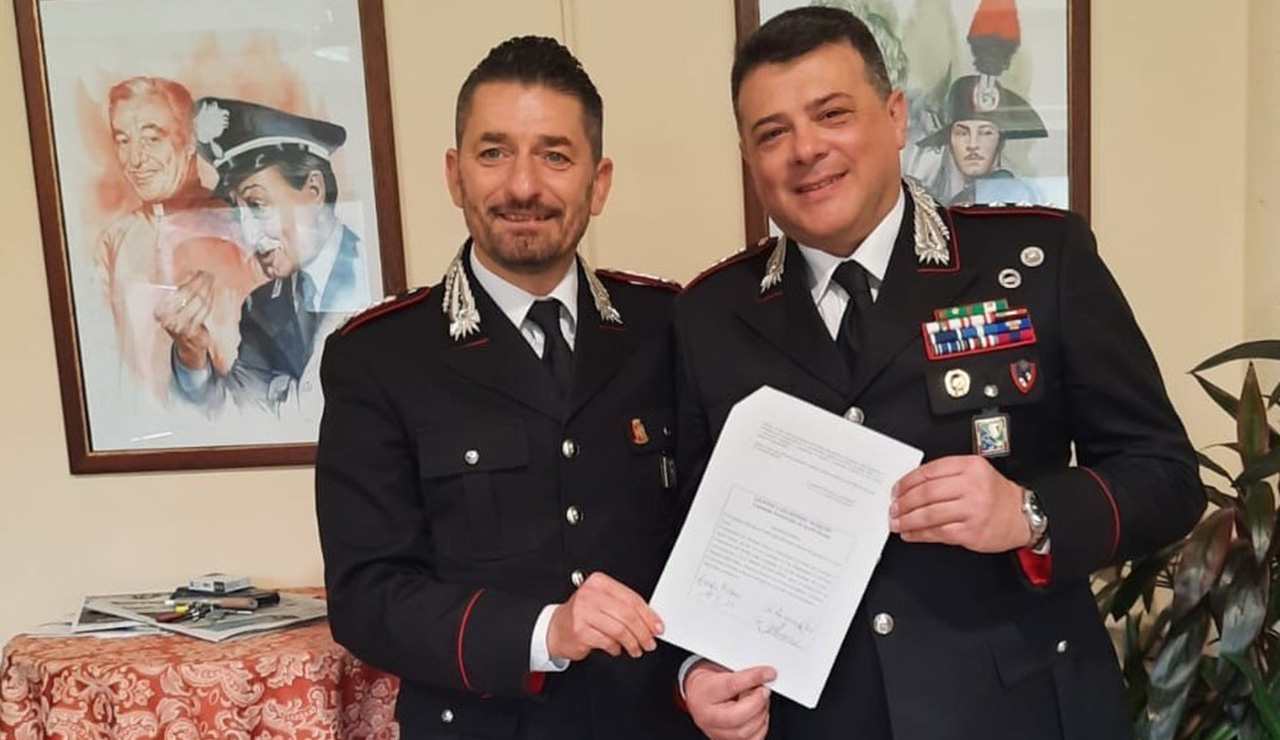 San Benedetto del Tronto, il tenente Massimiliano D'Antonio promosso al grado di Capitano