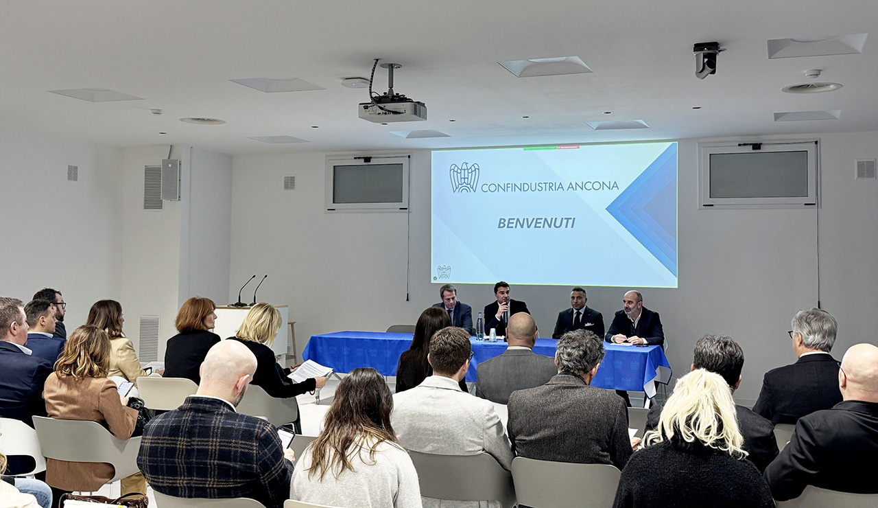 Confindustria Ancona, i primi 100 giorni di presidenza Mingarelli. Consiglio a Jesi, nella sede Pieralisi