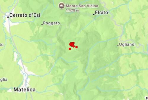 Terremoto Gagliole (Fonte foto: app Terremoto)