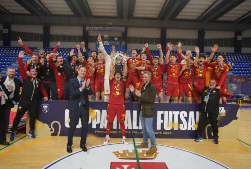Futsal, finali di Coppa Italia nelle Marche: le prime regine sono Roma 1927 e Superaequum