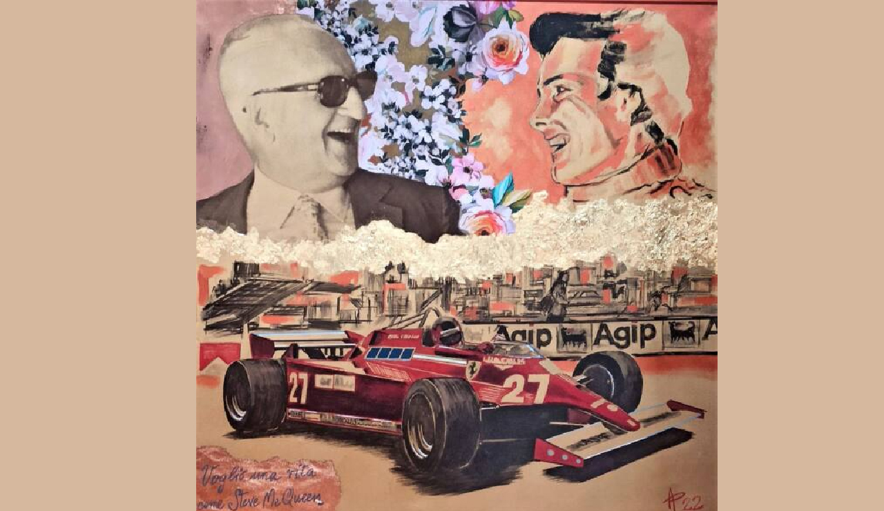 Andrea Polcri, ‘Voglio una vita come Steve McQueen’ - 100x100 cm
